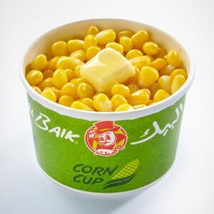 البيك ذرة في كوب