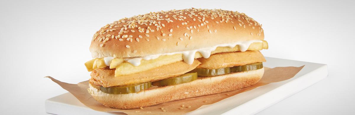 البيك ساندويش دجاج توك حار